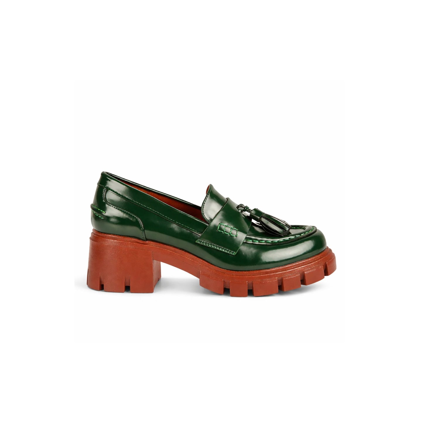 Jonah Tassel Platform Loafers – Chunky Sole