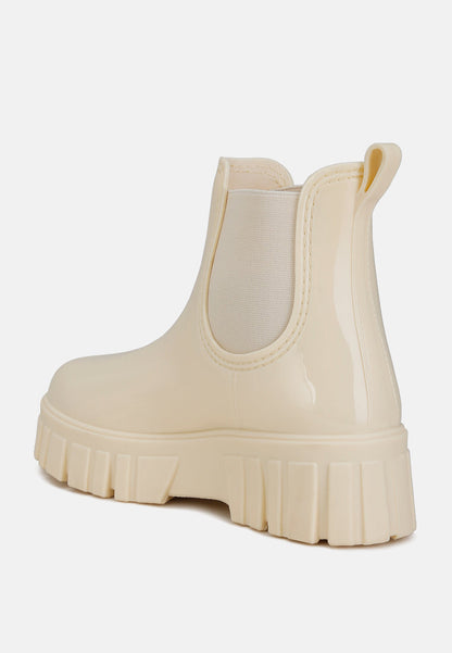 Jerico Chunky Chelsea Boots – Platform Lug Sole Boots