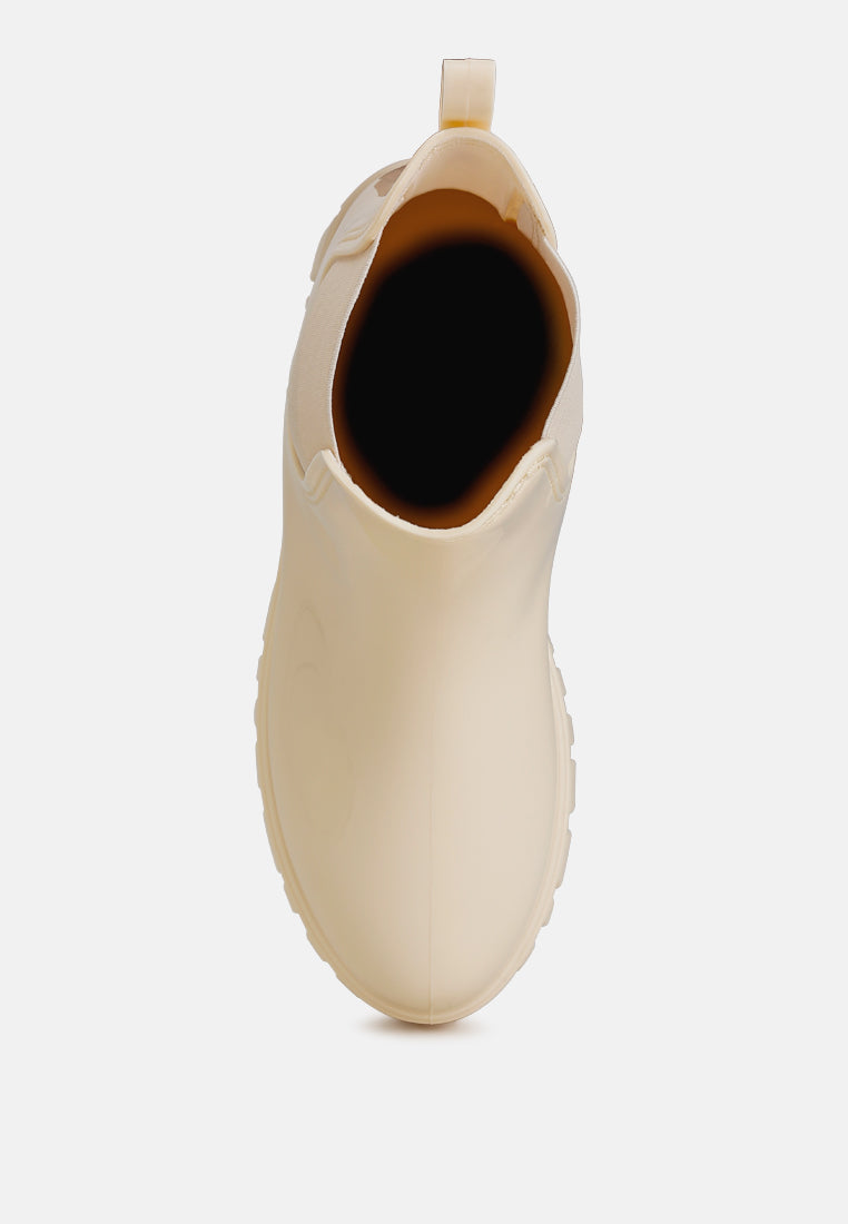 Jerico Chunky Chelsea Boots – Platform Lug Sole Boots