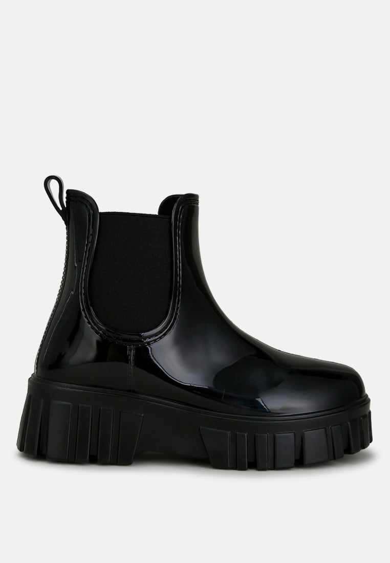 Jerico Chunky Chelsea Boots – Platform Lug Sole Boots