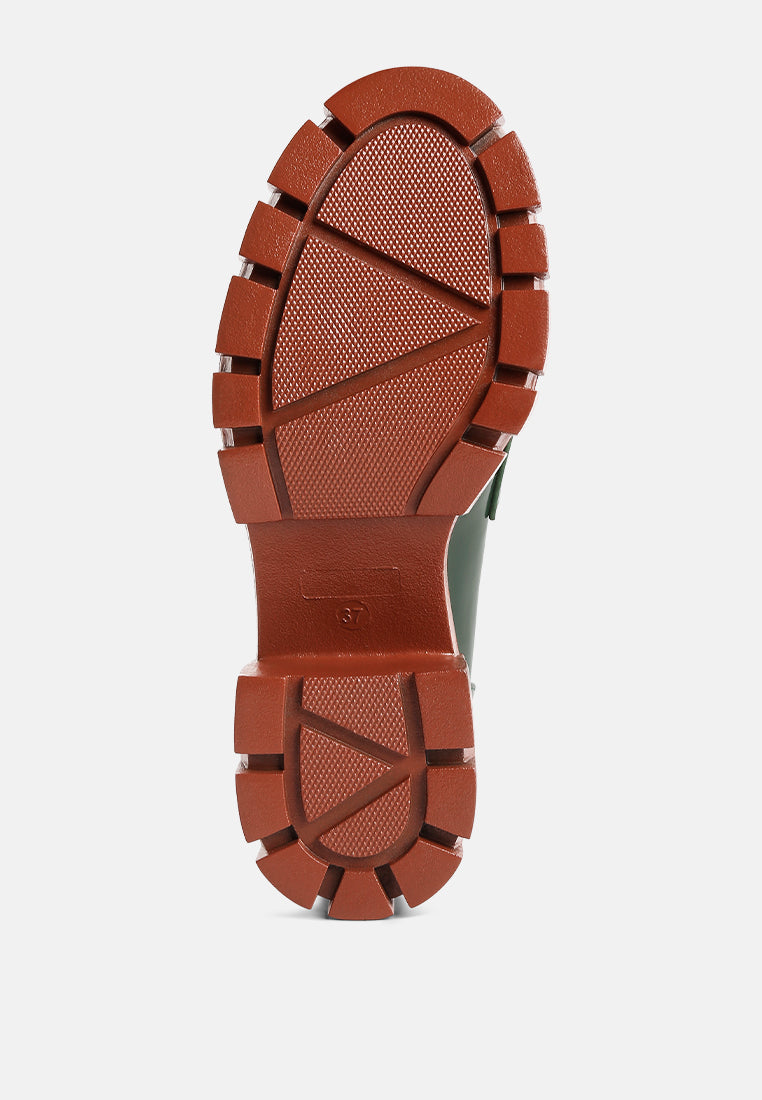 Jonah Tassel Platform Loafers – Chunky Sole | MP Shoes